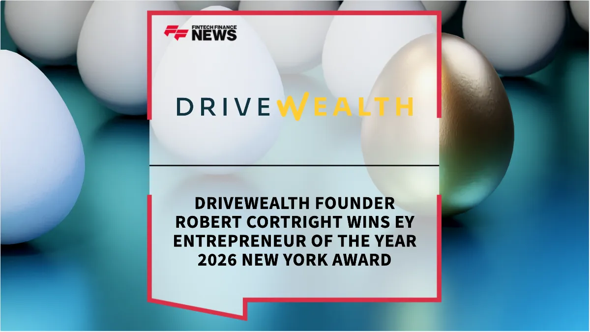 Press Release: DriveWealth Founder Robert Cortright Wins EY Entrepreneur Of The Year 2026 New York Award | Featured Image by FF News